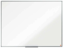 Nobo Essence Pizarra Magnetica de Acero Vitrificado 1200x900mm - Montaje en Esquinas - Superficie de Borrado Superior - Color Bl