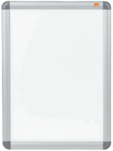 Nobo Marco Publicitario TamaÃ±o A3 con Proteccion de PVC Antirreflectante y Resistente a la Intemperie - Marco de Aluminio Elega