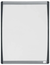 Nobo Pizarra Blanca Magnetica PequeÃ±a con Marco Arqueado 280x335 - Almohadillas Adhesivas e Imanes
