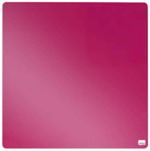 Nobo Tile Mini Pizarra Magnetica 360x360mm - sin Marco - Almohadillas e Imanes Incluidos - DiseÃ±o Creativo y Colorido - Fucsia