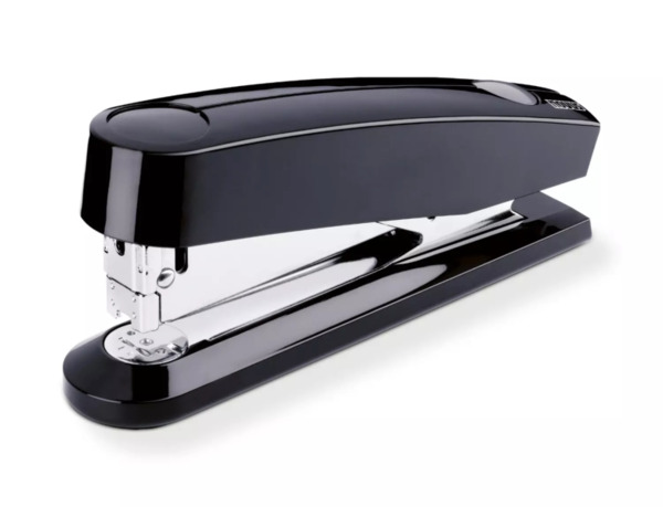 Novus B 7A Grapadora de Sobremesa + Caja de 200 Grapas 24/6 - Grapa hasta 30 Hojas - Grapado Cerrado, Abierto y Clavado - Color