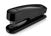 Novus B4 re+new Grapadora de Sobremesa - Fabricada con Plastico Reciclado - Hasta 40 Hojas - Grapado Abierto, Cerrado y Clavado