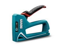 Novus J13 Clavadora/Grapadora - Para Grapas de 4 a 10mm - Carga Inferior con Desbloqueo de Seguridad - Bloqueo del Mango - Indic