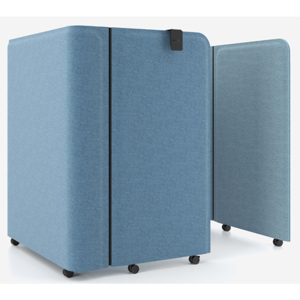 Oficina compacta Brainy color azul (4)