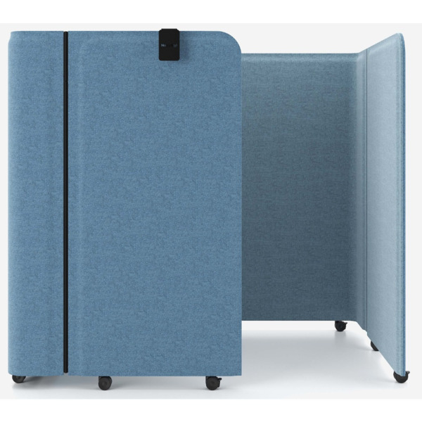 Oficina compacta Brainy color azul (5)