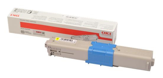 OKI C332DN/MC363DN/MD363DN Amarillo Cartucho de Toner Original - 46508709