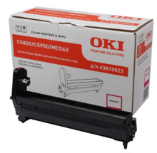 OKI C5850/C5950/MC560 Magenta Tambor de Imagen Original - 43870022 (Drum)