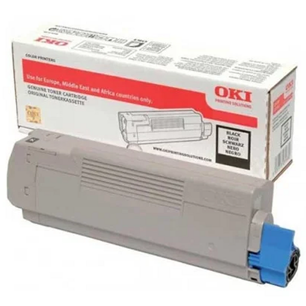 OKI C712 Negro Cartucho de Toner Original - 46507616