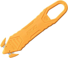 Olfa Pack de 10 Cutters PequeÃ±os Desechables con Hojas Ocultas - Acero Inoxidable - Certificacion NSF - Maxima Seguridad - Uso