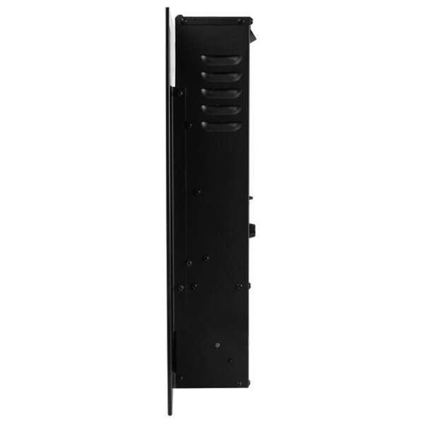 Orbegozo 8000 Chimenea Electrica Efecto Fuego Real - Potencia 1800W - Panel de Control Tactil - 5 Niveles de Intensidad de Llama (1)