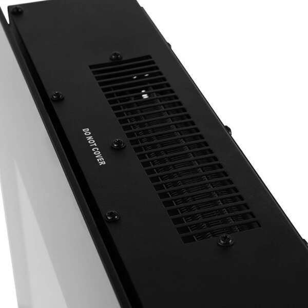Orbegozo 8000 Chimenea Electrica Efecto Fuego Real - Potencia 1800W - Panel de Control Tactil - 5 Niveles de Intensidad de Llama (3)