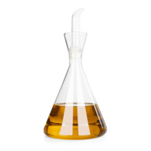 Orbegozo ACT 1000 Aceitera Vidrio Borosilicato - Practica y Resistente - Boquilla Extraible - DiseÃ±o Antigoteo - Flujo Constant