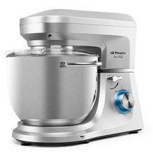 Orbegozo AM 8000 Amasadora Multifuncional - Potente Motor de 1800W - BOL de Acero Inoxidable de 7L - 6 Velocidades + Pulse - Acc