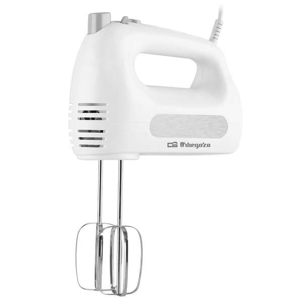 Orbegozo BA 3250 Batidora Amasadora - Potente y Versatil para Pan Casero en Minutos - 6 Velocidades + Turbo - Accesorios de Acer