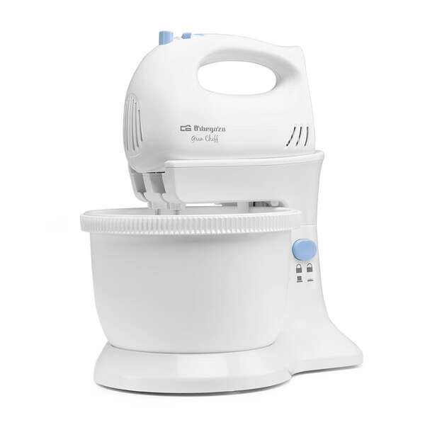 Orbegozo BA 4400 Amasadora Multifuncional - Potente y Versatil - Ideal para Pan Casero - 5 Velocidades y Funcion Turbo - Incluye