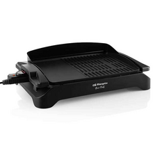 Orbegozo BC 4000 Barbacoa Electrica de Sobremesa - Potente y Versatil para Grandes Reuniones - Doble Zona de Grill y Plancha - F