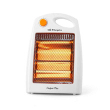 Orbegozo BP 5007 Estufa de Cuarzo Compacta - Calor Intenso y Uniforme por Radiacion - 2 Niveles de Potencia - Sistema de Segurid