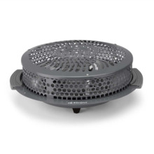 Orbegozo BR 92 Brasero Electrico - Potencia 900W - Rejilla de Seguridad - Asas de Tacto Frio - 2 Niveles de Calor - 40x15x39cm -