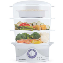 Orbegozo CO 4015 Vaporera Multifuncional - Cocina Saludable y Completa en un Solo Equipo - Temporizador de 60 Minutos - Capacida