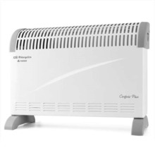 Orbegozo Convector CVT 3300 B - Potente Calefaccion Homogenea y Rapida Interruptores Luminosos - Termostato Regulable - Protecci