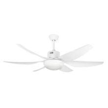Orbegozo CP 100138 Ventilador de Techo con Luz LED - Motor DC de Bajo Consumo - Funcion Reversible - Temporizador - Mando a Dist