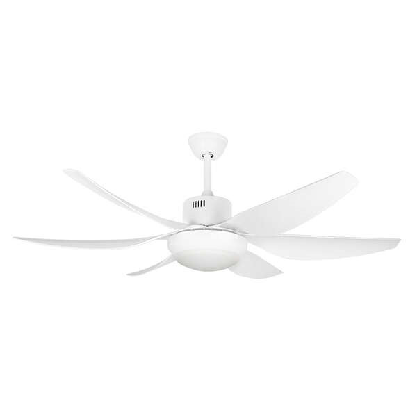 Orbegozo CP 100138 Ventilador de Techo con Luz LED - Motor DC de Bajo Consumo - Funcion Reversible - Temporizador - Mando a Dist