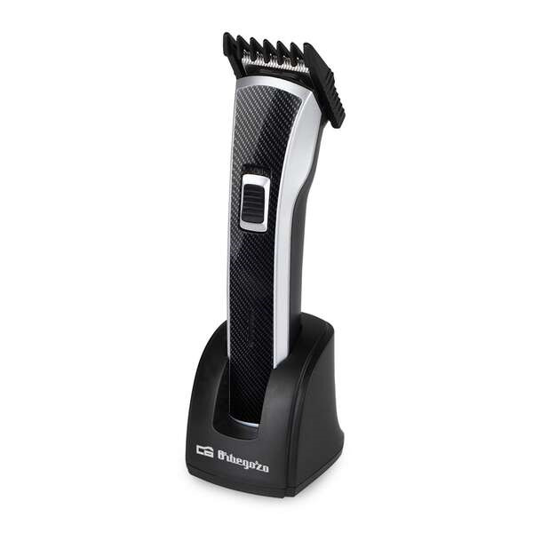 Orbegozo CTP 1200 Cortapelos Electrico Recargable Resistente al Agua Corte Preciso y Comodo con 5 Posiciones de Corte - Cabezal