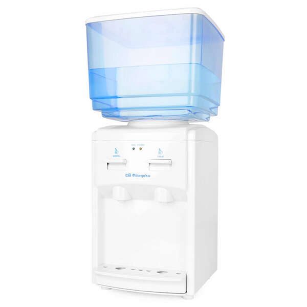 Orbegozo DA 5525 Dispensador de Agua Fria - Capacidad 7 Litros - Enfriamiento 8º-15º - Potencia 65W - Indicadores Luminosos - Ba