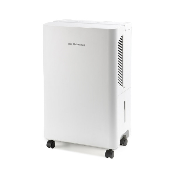 Orbegozo DH 1245 Deshumidificador - Potencia 235W - Absorbe 12 L/Dia - Deposito de 2.5L - Respetuoso con el Medio Ambiente - Tem