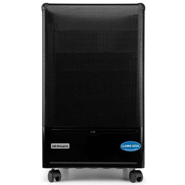 Orbegozo Estufa Llama Azul HBF 90 - Potencia Maxima 4200W - Clase Energetica A - Cobertura Amplia - Segura y Practica - Transpor (1)