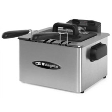 Orbegozo FDR 55 Freidora Profesional de Acero Inoxidable - Potente y Segura Freidora con Capacidad de 4.5 Litros - Tres Cestillo