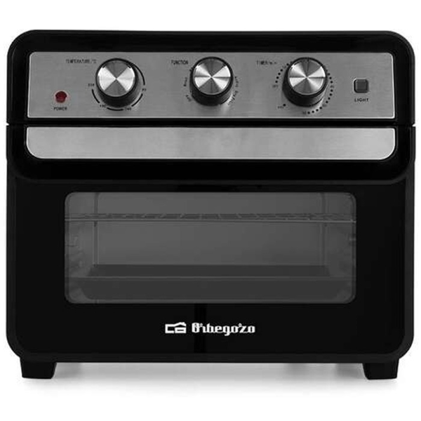 Orbegozo HOF 220 Horno Freidora Multifuncion - Potencia de 1600W en Modo Horno y 1700W en Modo Freidora de Aire - Capacidad de 2 (1)