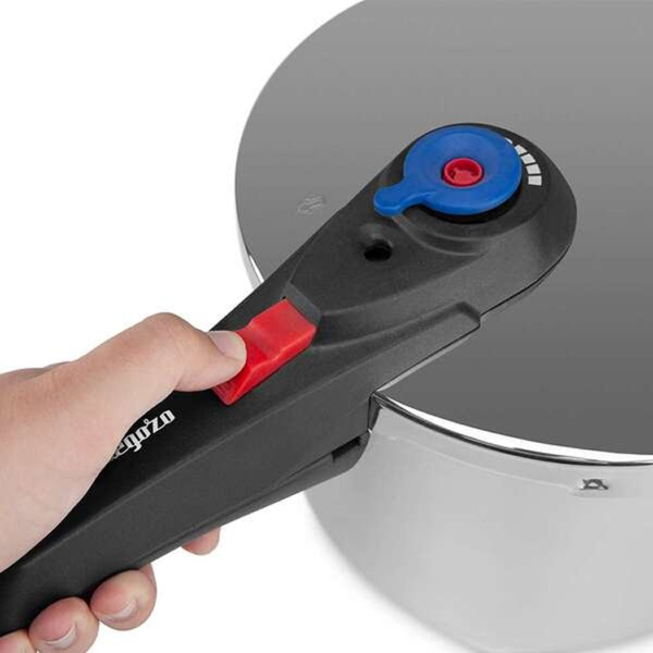 Orbegozo HP 10006 Olla Super Rapida - Capacidad 10 Litros - Cinco Sistemas de Seguridad - Fondo Termo Difusor - Apto para Todo T (2)