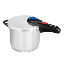 Orbegozo HP 10006 Olla Super Rapida - Capacidad 10 Litros - Cinco Sistemas de Seguridad - Fondo Termo Difusor - Apto para Todo T