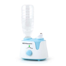 Orbegozo HU 1000 Humidificador de Botella Elimina Olores y Humedece el Ambiente Salida de Vapor Regulable - Adaptador para Botel