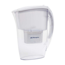 Orbegozo JR 3025 Jarra Purificadora de Agua - Tres Cartuchos Filtrantes - Capacidad Total de 2.4 Litros - Indicador de Vida del