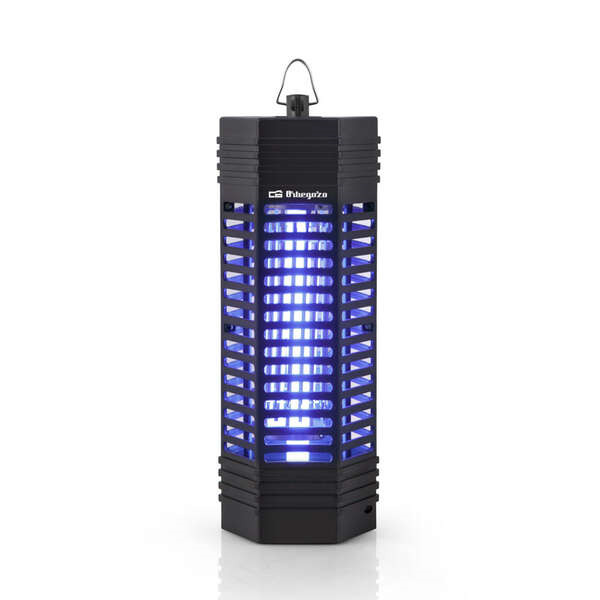 Orbegozo MQ 3006 Mata Insectos Ecologico - Luz Ultravioleta Atrae Mosquitos - sin Emision de Agentes Contaminantes - Rejilla Pro