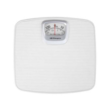 Orbegozo PB 2011 Bascula de BaÃ±o Mecanica Elegante y Practica - Superficie Antideslizante - DiseÃ±o Compacto - Capacidad de 130