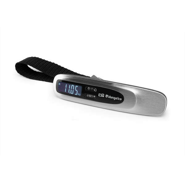 Orbegozo PC 4200 Peso Maletas Compacto - Preciso y Ligero - Ajuste de Objetivo de Peso - Materiales Resistentes - Sensor de Alta