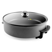 Orbegozo PZ 8100 Olla Paellera Pizza-Pan - Reemplaza tu Bateria de Ollas con Esta Versatil Olla Electrica - Capacidad para Grand