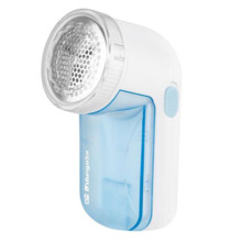 Orbegozo QP 6400 Quita Pelusas Compacto - Seguro - Eficiente - Acero Inoxidable - Recipiente Desmontable - Diametro 5cm - Pilas