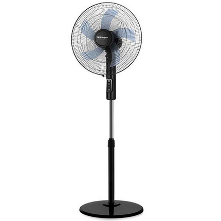 Orbegozo SF 1140 Ventilador de Pie - Potente Rendimiento con 3 Velocidades de Ventilacion - Cabezal Oscilante Multiorientable - Seguro y Silencioso