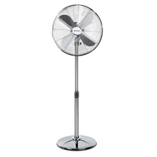 Orbegozo SF 3345 Ventilador de Pie Clasico - Potente y Economico - 3 Velocidades de Ventilacion - Altura Regulable - Diseño Crom