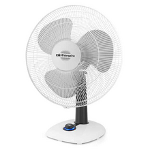 Orbegozo TF 0133 Ventilador de Sobremesa - Potente Flujo de Aire - Funcion Oscilacion e Inclinacion Regulable - 3 Velocidades de