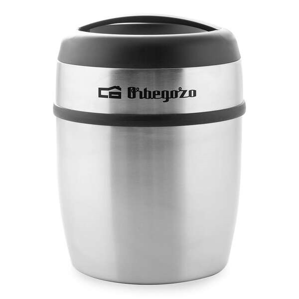 Orbegozo TRSL 1500 Termo para Alimentos - Capacidad 1500ml - Acero Inoxidable - Antiderrame - Conserva Temperatura hasta 12 Hora