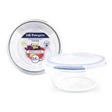 Orbegozo TUD Serie - 0.95L - Recipientes de Vidrio para Cocina Resistente a Altas Temperaturas y Caidas Hermeticos y Aptos para