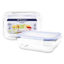 Orbegozo TUR Recipientes de Vidrio Ultraresistentes - Conserva - Cocina y Congela con Facilidad - Capacidad 2.0L - Resistente a