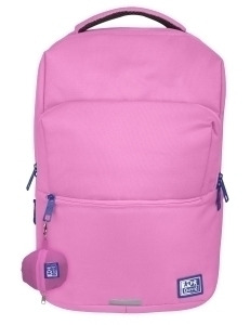 Oxford B-Ready Mochila 28L - Tamaño 42x30x15cm - Bolsillo Acolchado - Asa Superior - Funda para Lluvia - Poliester Reciclado RP