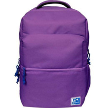 Oxford B-Ready Mochila 28L - TamaÃ±o 42x30x15cm - Bolsillo acolchado - Asa Superior - Poliester Reciclado RPET - Color Lila