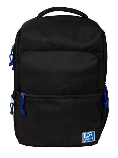Oxford B-Ready Mochila Escolar - Tirantes Acolchados y Ajustables - TamaÃ±o 42x30x15cm - Color Negro
